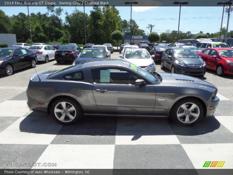 Sterling Gray / Charcoal Black 2014 Ford Mustang GT Coupe