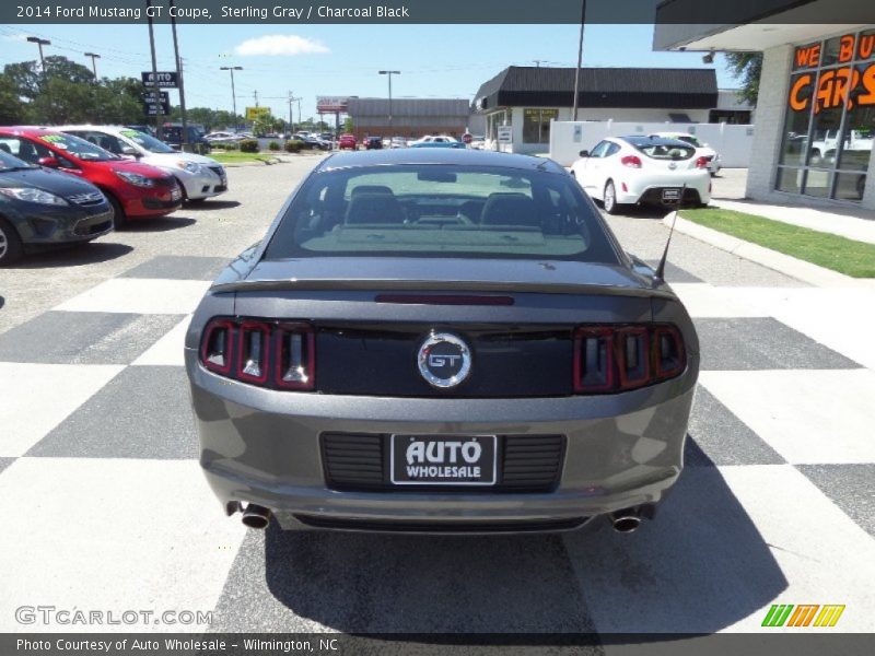 Sterling Gray / Charcoal Black 2014 Ford Mustang GT Coupe