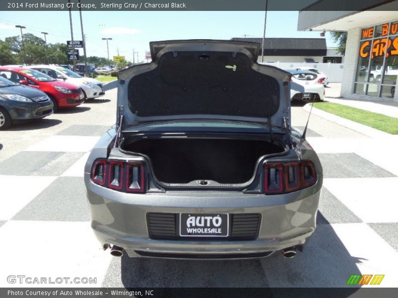 Sterling Gray / Charcoal Black 2014 Ford Mustang GT Coupe