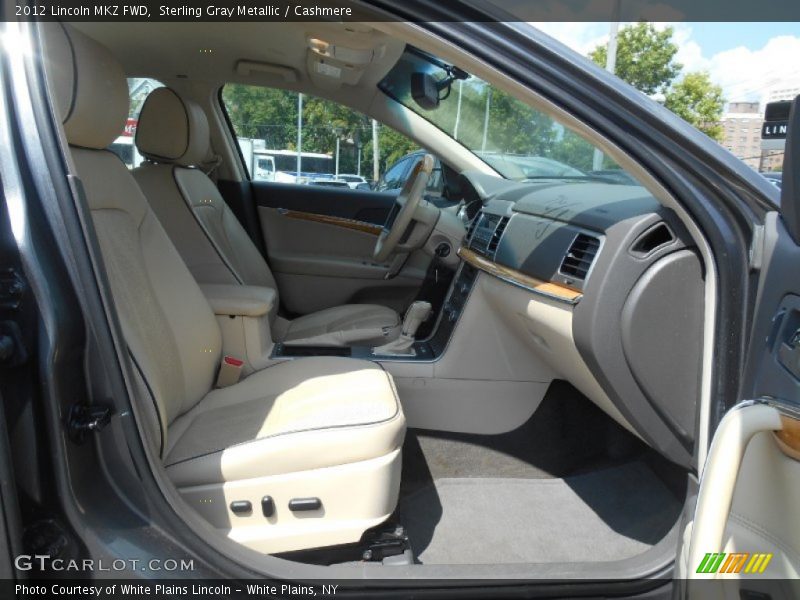 Sterling Gray Metallic / Cashmere 2012 Lincoln MKZ FWD