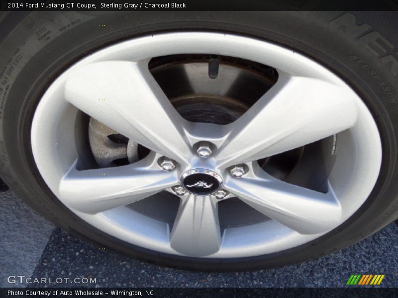 Sterling Gray / Charcoal Black 2014 Ford Mustang GT Coupe