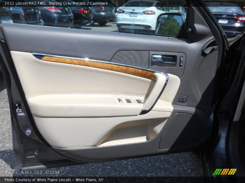 Sterling Gray Metallic / Cashmere 2012 Lincoln MKZ FWD