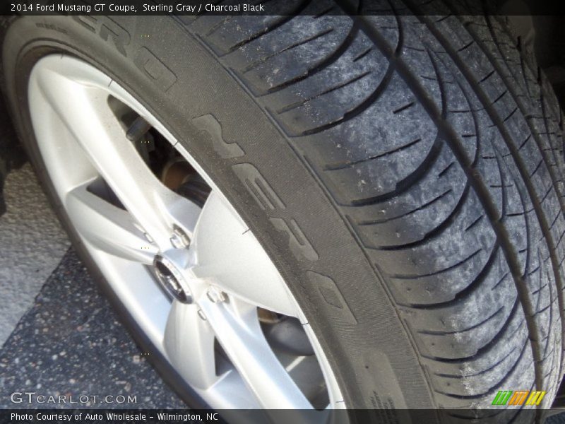 Sterling Gray / Charcoal Black 2014 Ford Mustang GT Coupe