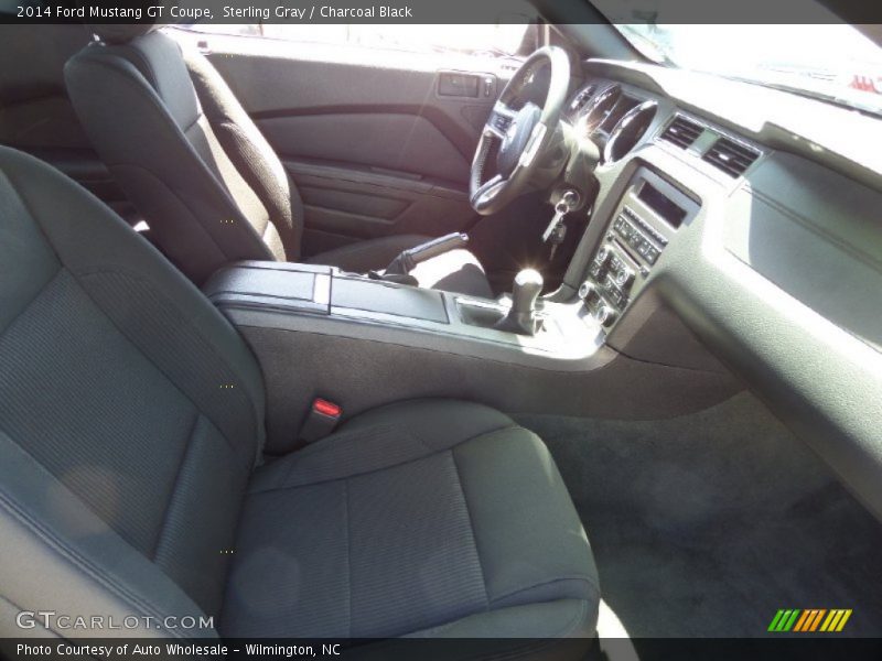 Sterling Gray / Charcoal Black 2014 Ford Mustang GT Coupe