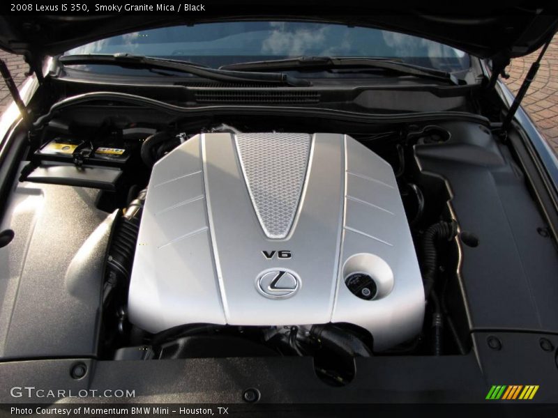 Smoky Granite Mica / Black 2008 Lexus IS 350