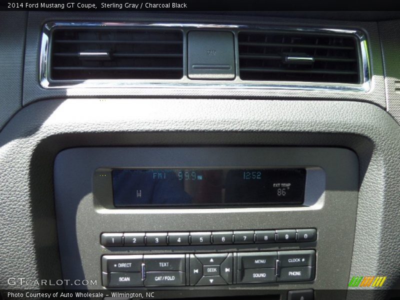 Sterling Gray / Charcoal Black 2014 Ford Mustang GT Coupe