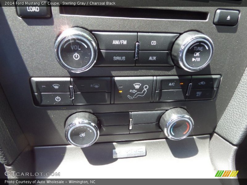 Sterling Gray / Charcoal Black 2014 Ford Mustang GT Coupe