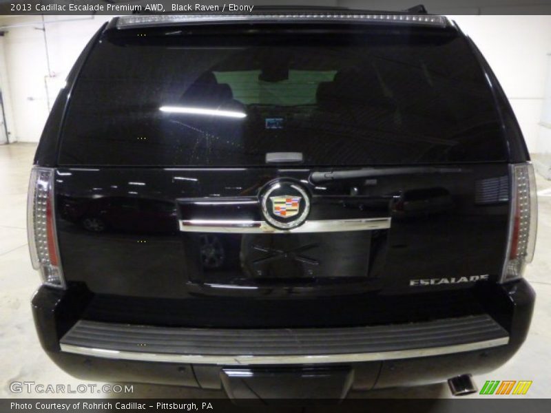 Black Raven / Ebony 2013 Cadillac Escalade Premium AWD