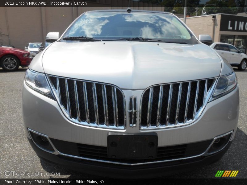 Ingot Silver / Canyon 2013 Lincoln MKX AWD