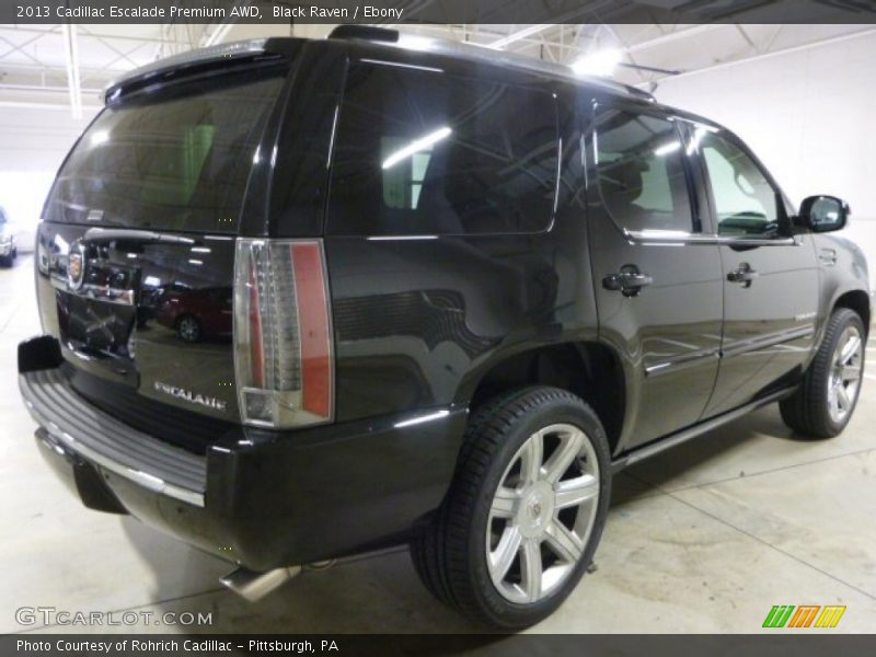 Black Raven / Ebony 2013 Cadillac Escalade Premium AWD