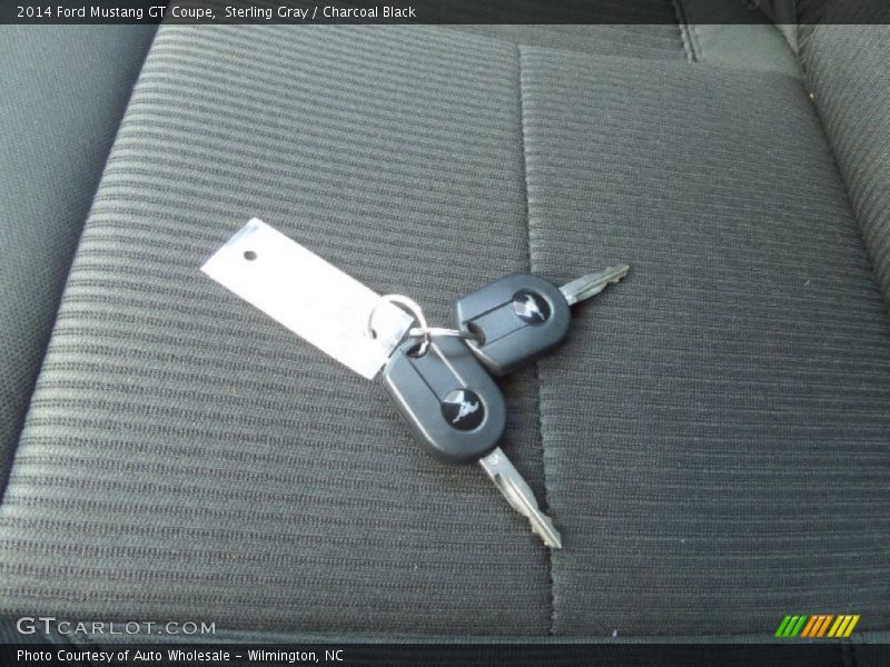 Sterling Gray / Charcoal Black 2014 Ford Mustang GT Coupe
