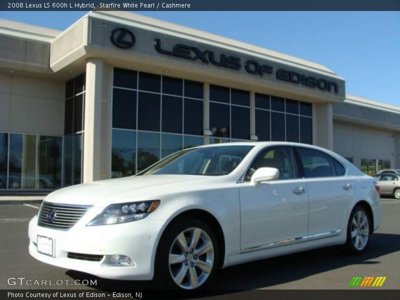 Starfire White Pearl / Cashmere 2008 Lexus LS 600h L Hybrid