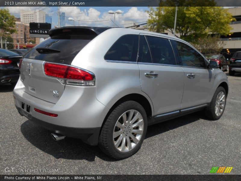 Ingot Silver / Canyon 2013 Lincoln MKX AWD