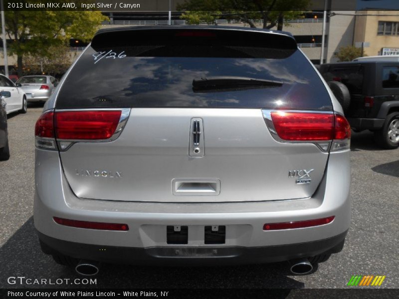 Ingot Silver / Canyon 2013 Lincoln MKX AWD
