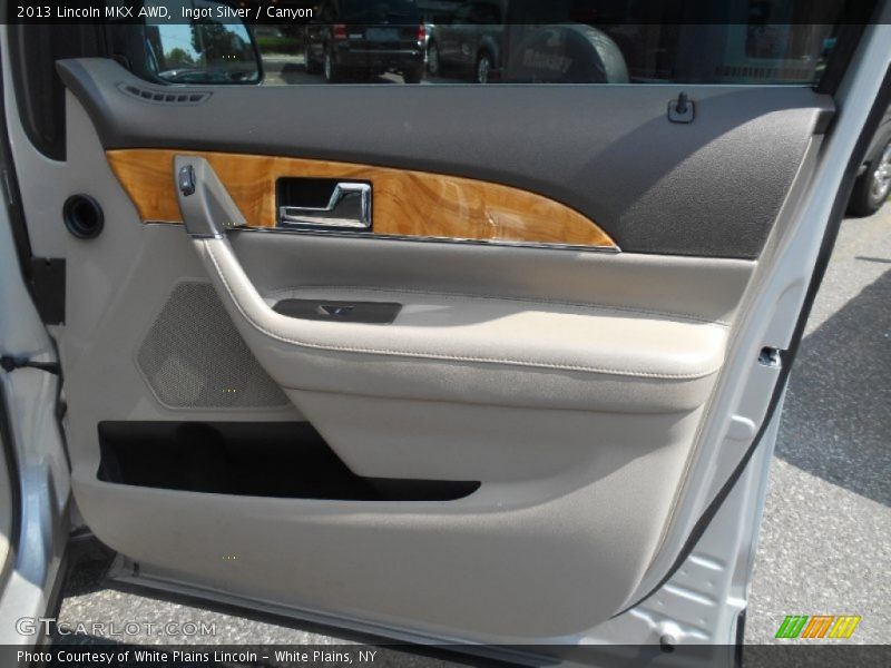 Ingot Silver / Canyon 2013 Lincoln MKX AWD