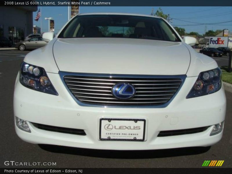 Starfire White Pearl / Cashmere 2008 Lexus LS 600h L Hybrid