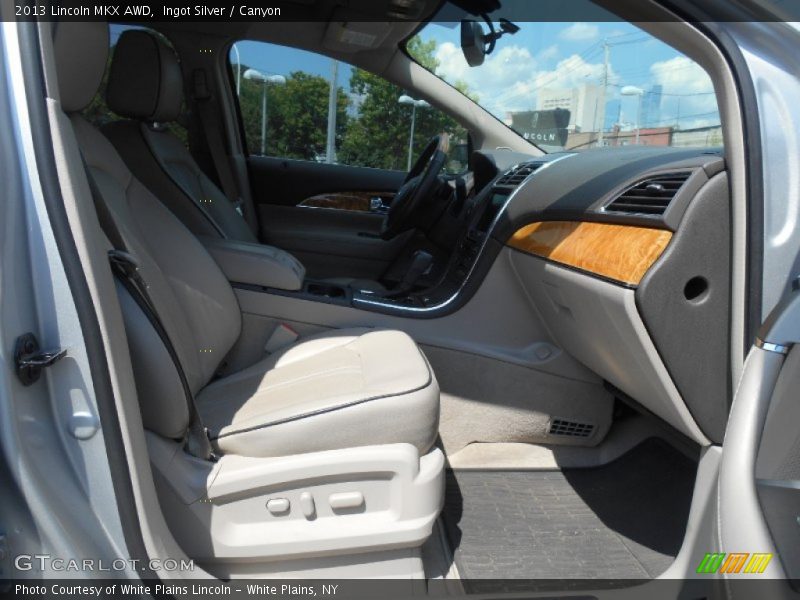 Ingot Silver / Canyon 2013 Lincoln MKX AWD