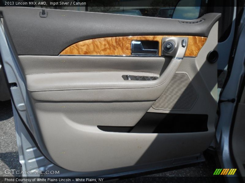 Ingot Silver / Canyon 2013 Lincoln MKX AWD