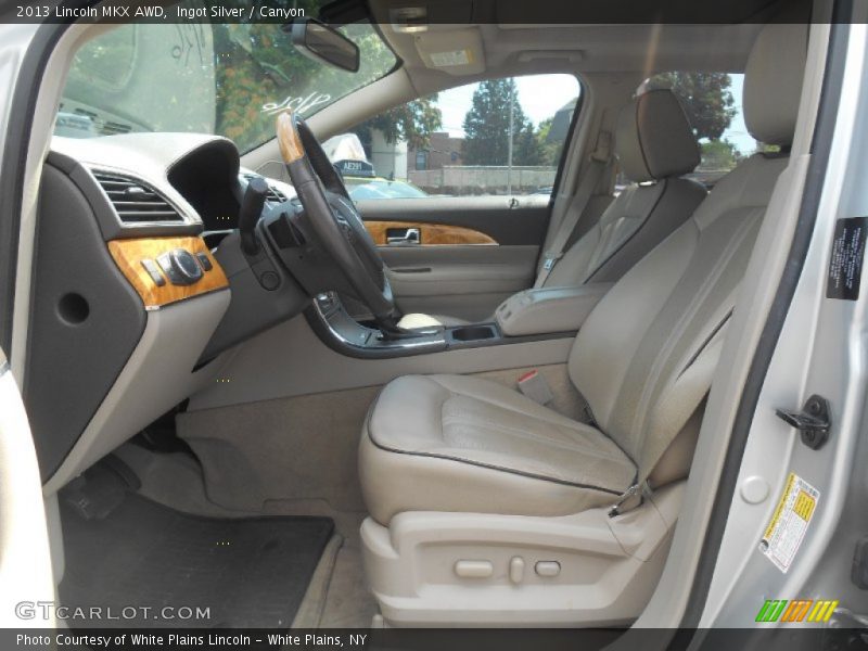 Ingot Silver / Canyon 2013 Lincoln MKX AWD