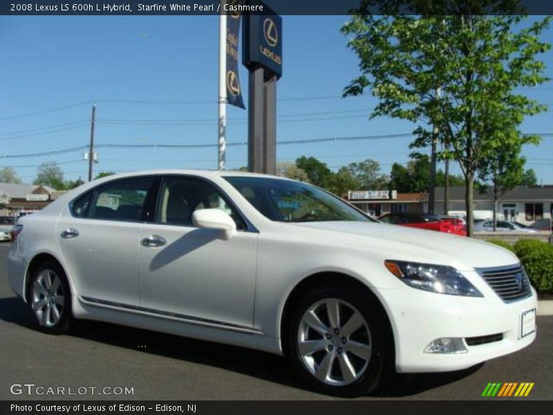 Starfire White Pearl / Cashmere 2008 Lexus LS 600h L Hybrid