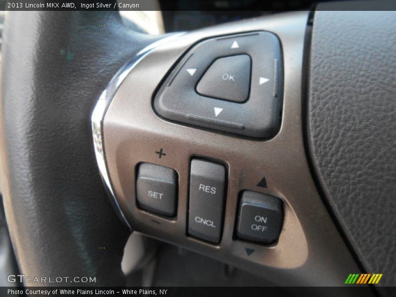 Ingot Silver / Canyon 2013 Lincoln MKX AWD