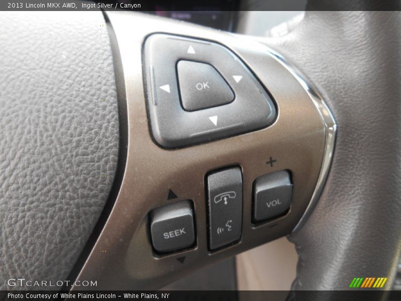 Ingot Silver / Canyon 2013 Lincoln MKX AWD