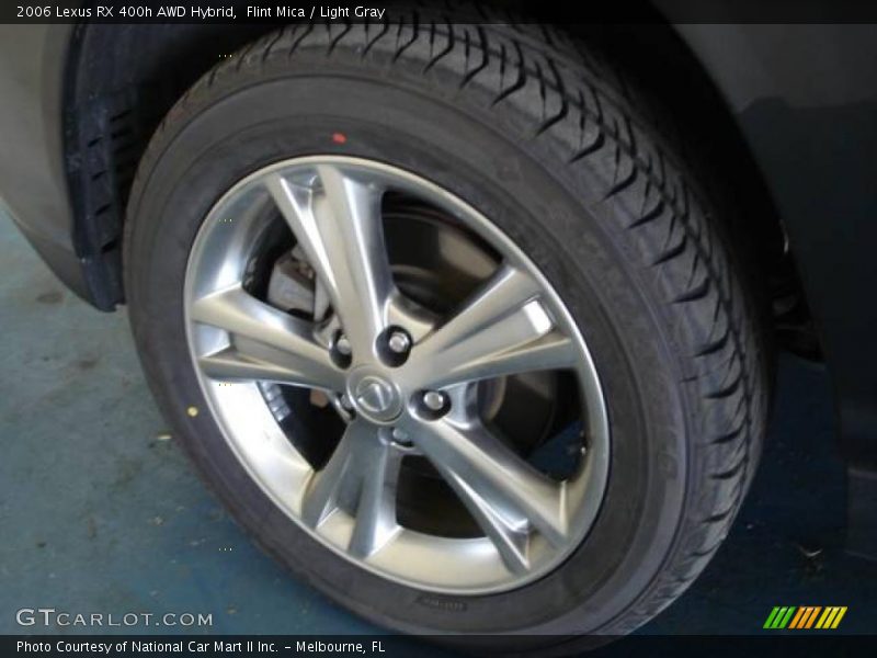 Flint Mica / Light Gray 2006 Lexus RX 400h AWD Hybrid