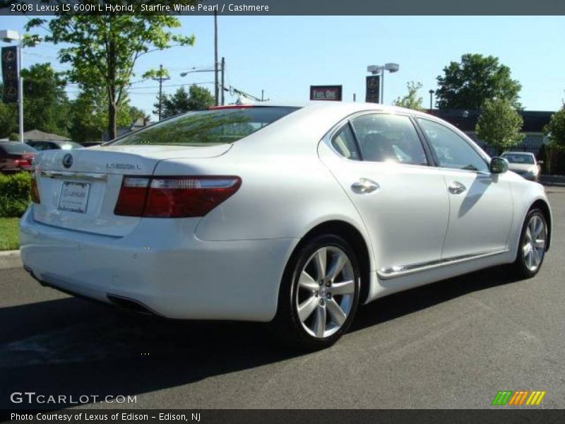 Starfire White Pearl / Cashmere 2008 Lexus LS 600h L Hybrid