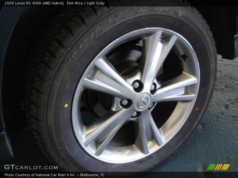Flint Mica / Light Gray 2006 Lexus RX 400h AWD Hybrid