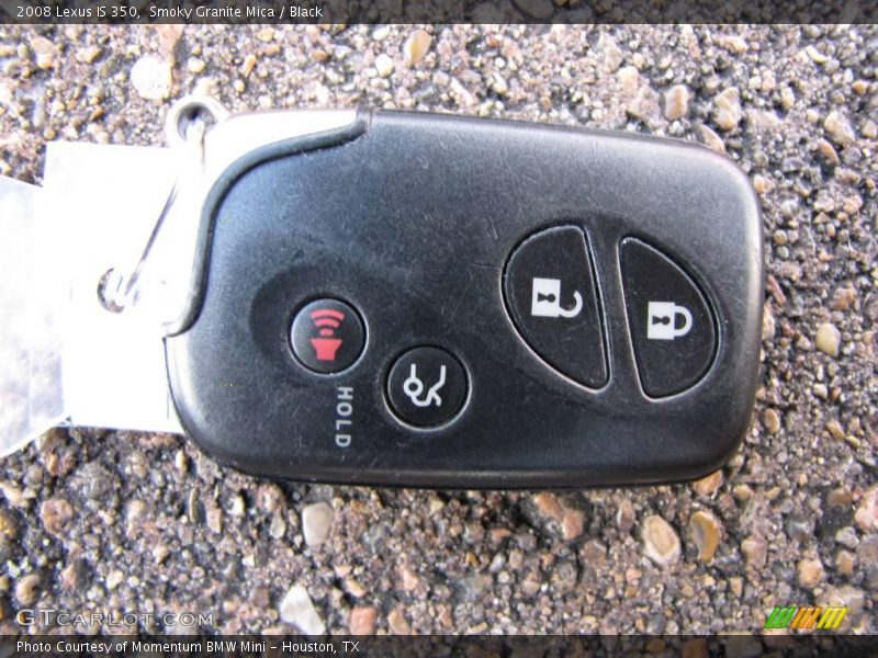 Smoky Granite Mica / Black 2008 Lexus IS 350