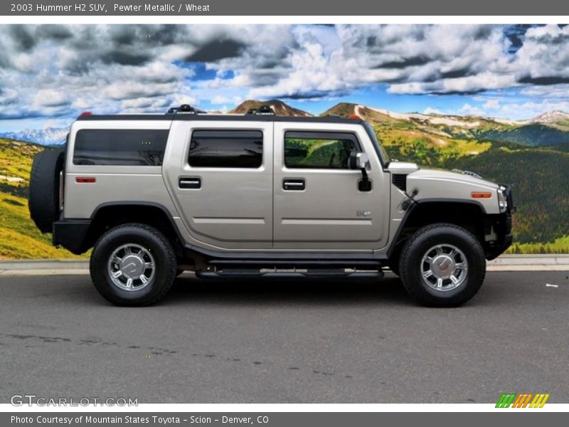 Pewter Metallic / Wheat 2003 Hummer H2 SUV