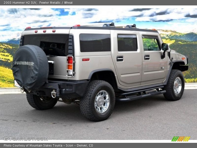 Pewter Metallic / Wheat 2003 Hummer H2 SUV