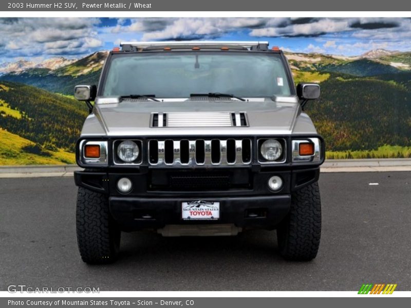 Pewter Metallic / Wheat 2003 Hummer H2 SUV