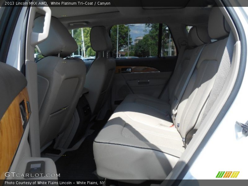 White Platinum Tri-Coat / Canyon 2013 Lincoln MKX AWD