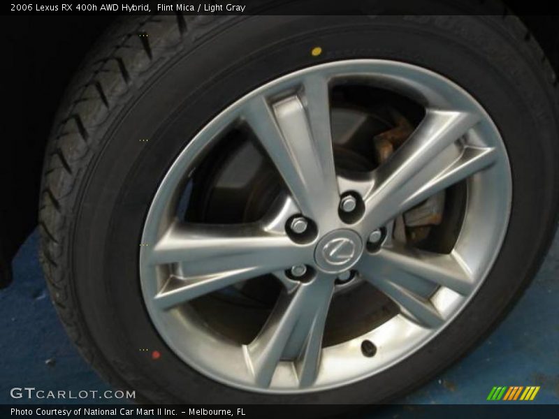 Flint Mica / Light Gray 2006 Lexus RX 400h AWD Hybrid
