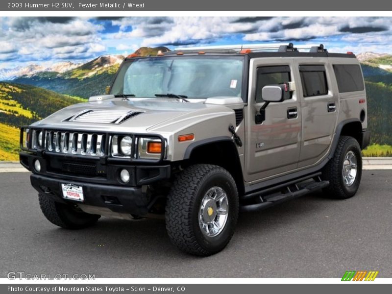 Pewter Metallic / Wheat 2003 Hummer H2 SUV