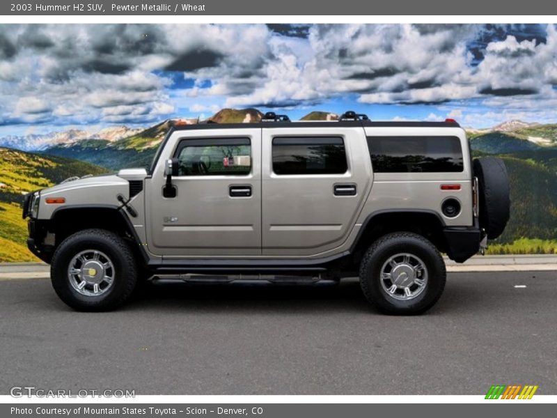 Pewter Metallic / Wheat 2003 Hummer H2 SUV