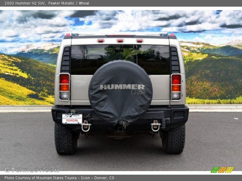 Pewter Metallic / Wheat 2003 Hummer H2 SUV