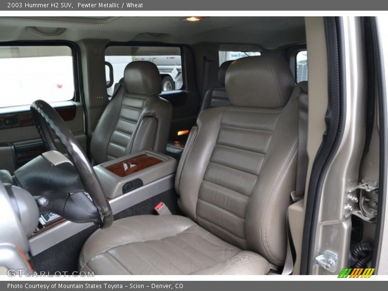 Pewter Metallic / Wheat 2003 Hummer H2 SUV