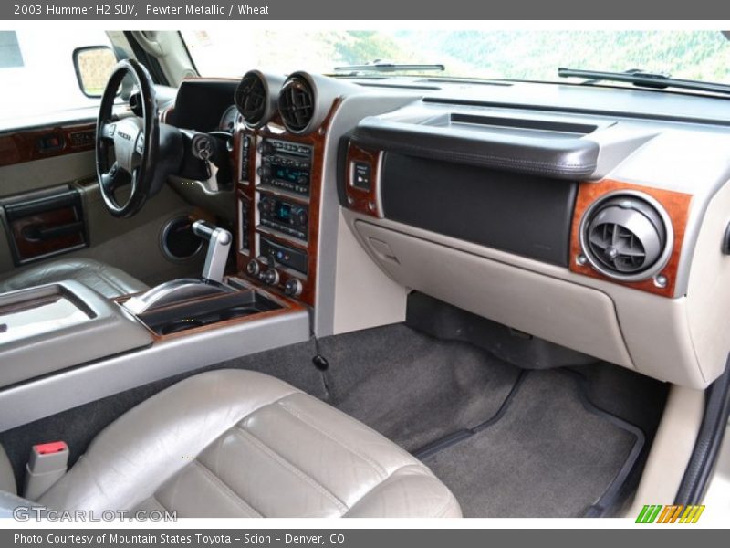 Pewter Metallic / Wheat 2003 Hummer H2 SUV