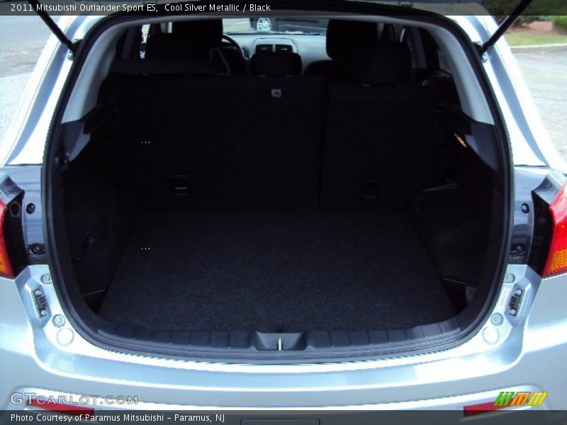 Cool Silver Metallic / Black 2011 Mitsubishi Outlander Sport ES