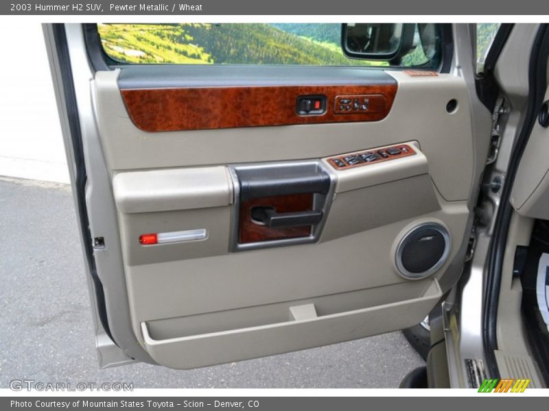 Pewter Metallic / Wheat 2003 Hummer H2 SUV
