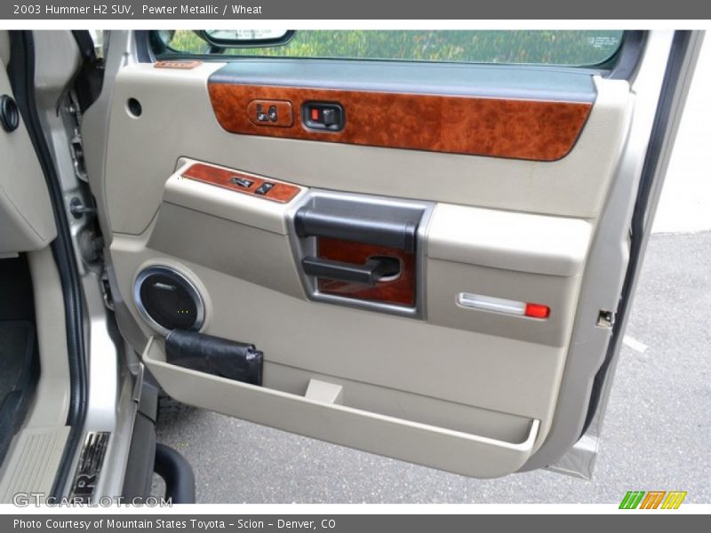 Pewter Metallic / Wheat 2003 Hummer H2 SUV