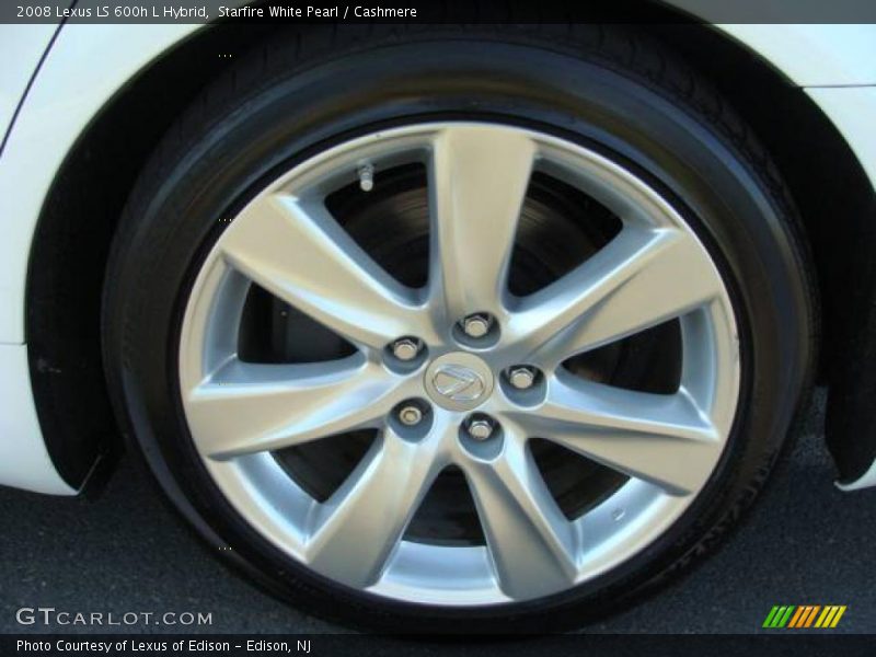 Starfire White Pearl / Cashmere 2008 Lexus LS 600h L Hybrid