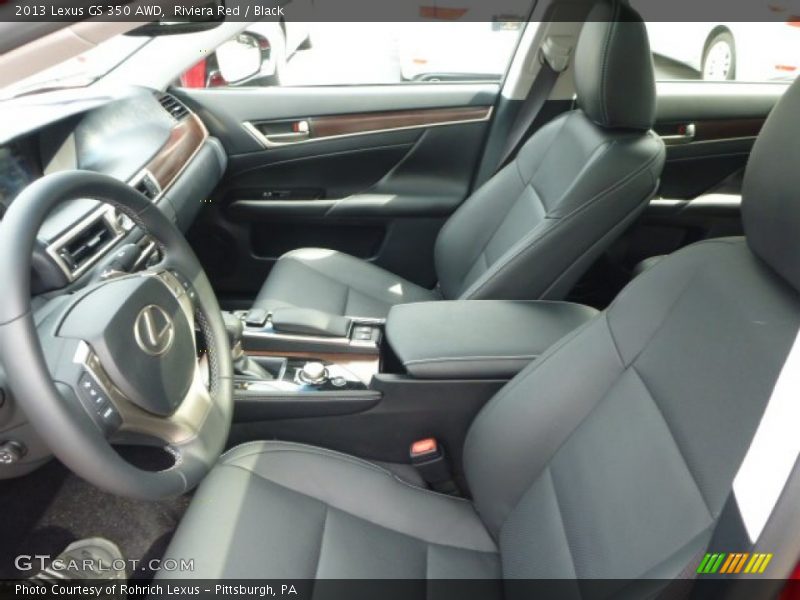 Riviera Red / Black 2013 Lexus GS 350 AWD