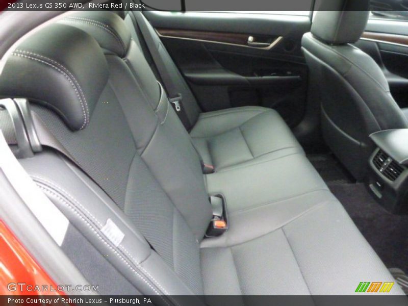 Riviera Red / Black 2013 Lexus GS 350 AWD