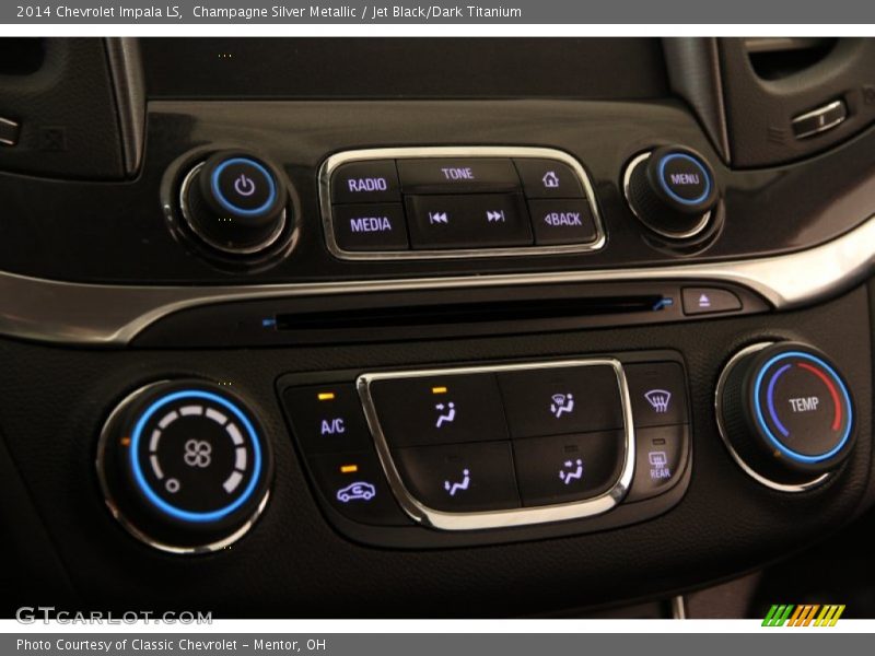 Controls of 2014 Impala LS