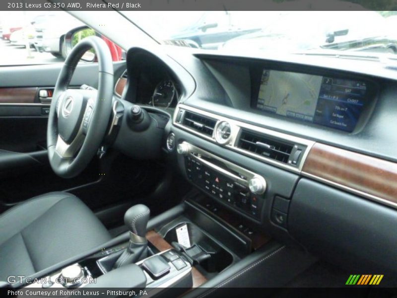 Riviera Red / Black 2013 Lexus GS 350 AWD