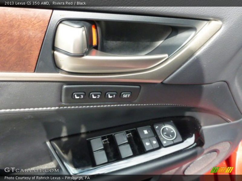 Riviera Red / Black 2013 Lexus GS 350 AWD