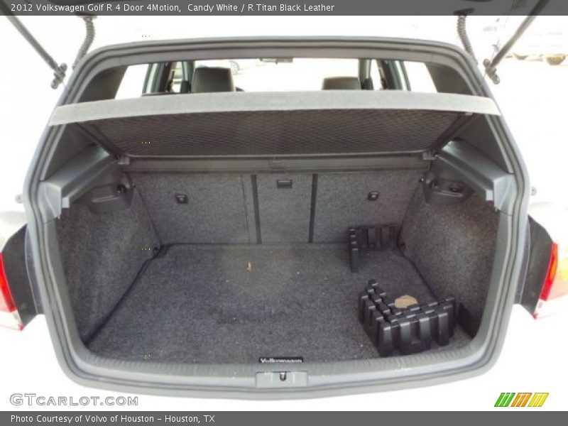Candy White / R Titan Black Leather 2012 Volkswagen Golf R 4 Door 4Motion